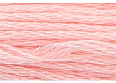 Image de Fil à tricoter Anchor Sticktwist, 8 mètres, couleur rose vif, en coton, numéro de couleur 23, 6 brins