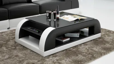 Obrázok produktu pre Konferenčný stolík Konferenčné stolíky Sklenené stolíky Dizaj príručný stolík  CT9012