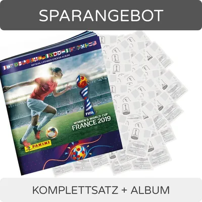 Immagine prodotto di Panini Coppa del Mondo Femminile 2019 - Figurine da collezione - Set completo + album
