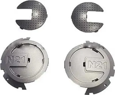 Produktbild von Nolan N21/n21 Spcpl00000141 Helm-schraubenabdeckungen Silber Silber One Size