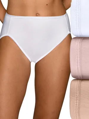 Obrázok produktu pre Dámske nohavičky Vanity Fair Illumination s vysokým pásom, jemné a elastické, s saténovou aplikáciou
