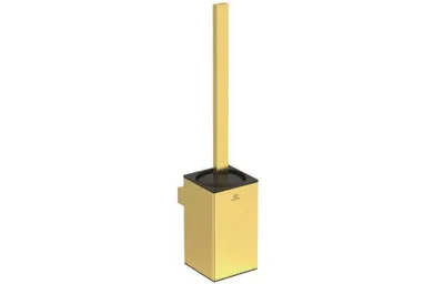 Produktbild von Ideal Standard WC-Bürstengarnitur Conca Cube T4494A2 Brushed Gold