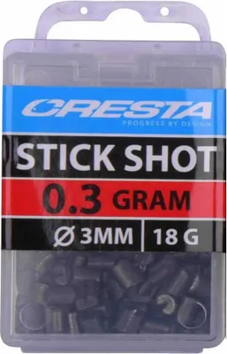 Immagine prodotto di Cresta Stick Split Lead Shot 3,0 Mm Nero 1,0 g Nero 1,0 g