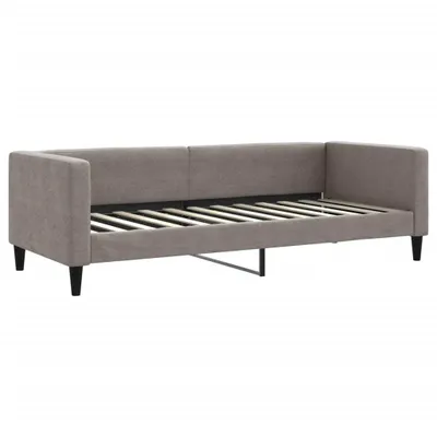 Zdjęcie produktu dla vidaXL Łóżko dzienne taupe 80x200 cm tkanina