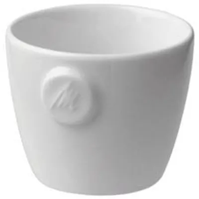 Produktbild von Melitta Espresso-Tasse "M-Collection", weiß, 80 ml aus Porzellan, Höhe: 54 mm, ohne Henkel - 6 Stück ohne Zubehör