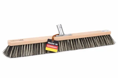 Produktbild von Spezieller OssiBlitz Straßenbesen 60cm Breit mit Metallstielhalter harte Ossi-Blitz-Borsten-Mischung Profi Besen ohne Stiel
