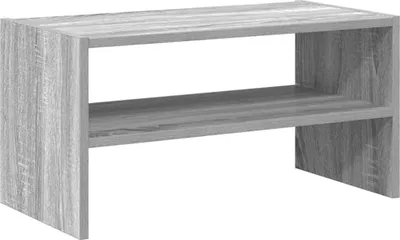 Image de Étagère à chaussures empilable sonoma gris 60x30x30,5 cm