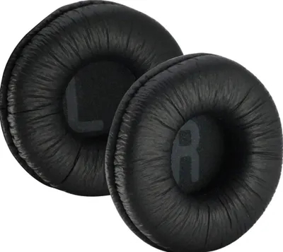 Obrázok produktu pre INF Náhradné náušníky pre kožené slúchadlá JBL T450BT/T500BT/Tune 600BTNC čierne čierna