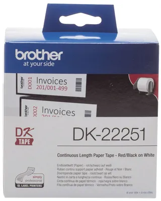 Obrázek produktu pro Dk22251 Brother Pt Ql800 Etiketten Weiss