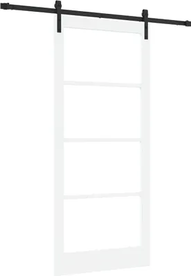 Produktbild von Schiebetür ORKDAL Weiß und Schwarz 93 x 211 cm