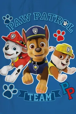 Productafbeelding van Paw Patrol fleece plaid Team - 100 x 150 cm - polyester