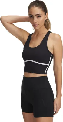 Produktbild von Under Armour - "Meridian" Ärmelloses Oberteil für Damen, Paspeliert GT9379 (32-34 EU) (Schwarz)