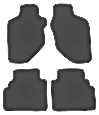 Imagen del producto de Alfombrillas de moqueta para Opel Frontera B 1998-2006 (3 drzwi) – juego de 4 piezas, gris grafito, a medida – Wielganizator DURBAN