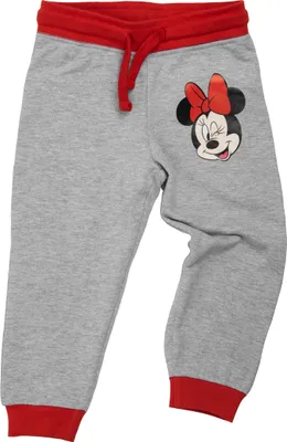 Produktbild von Disney Minnie Mouse Jogginghose für Mädchen Kinder Trainingshose Sweathose Hose Grau 110-116