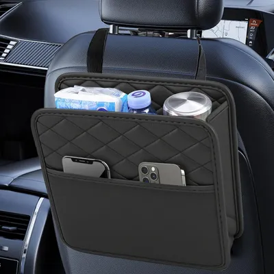 Produktbild von Autostoelorganizer wasserfestes Leder, multifunktional, faltbar, für Auto