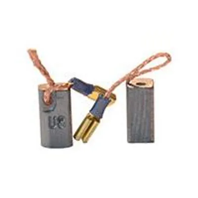 Image de Jeu De 2 Charbons Adaptable Pour Hitachi. Dimensions: 6.5 X 7.5 X 14mm.