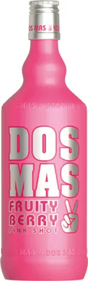 Produktbild von Dos Mas  Pink Shot Fresh and Fruity Berry Shot Kissed by Vodka | 17 % vol | 0,7 l