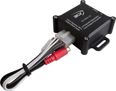 Produktbild von High-Low Adapter 2-Kanal Premium mit Remote 150W RMS max.