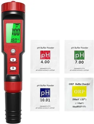 Productafbeelding van 7-in-1 zwembadmeter voor pH, chloor, zoutgehalte, ORP, TDS, EC, temperatuur, nauwkeurige waterkwaliteitstest voor zwembad, drinkwater, a