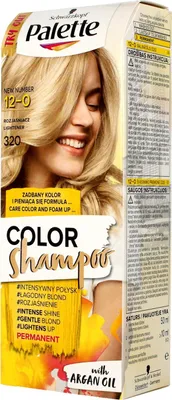 Produktbild von PALETTE Color Shampoo Dauerhaftes Farbshampoo 12-00 Aufheller