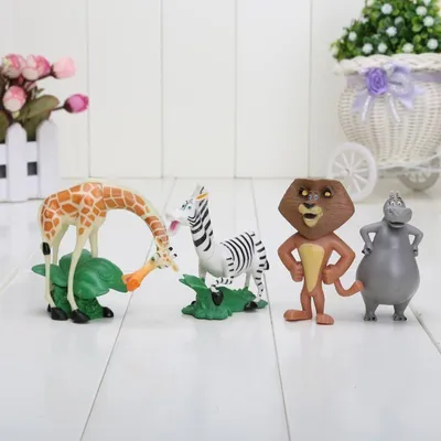 Obrázek produktu pro Figurky Madagaskar set 4ks figurek - (K72106).