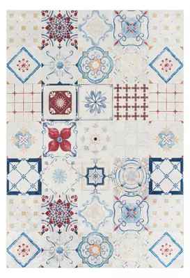 Produktbild von Küchenteppich, traditionelles Kilim-Motiv, gewebt, LYN11 LISBONNE