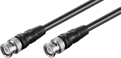 Zdjęcie produktu dla goobay Verbindungskabel BNC RG58 geschirmt schwarz 5 m