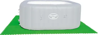 Productafbeelding van Bestway Flowclear Vloertegels Groen 78 x 78 x 0,4 cm (9 stuks)