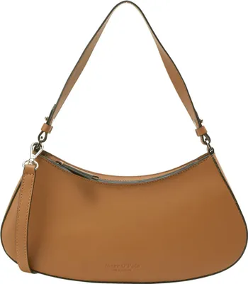 Produktbild von Marc O'Polo Leder Handtasche Umhängetasche Trina Hand Bag True Camel hellbraun