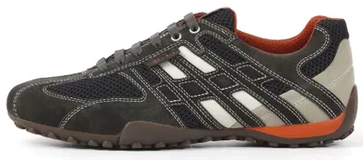 Produktbild von Geox Herren Halbschuh Schnürer 'U Snake K' dk grey/offwhite, Herren:48 EU