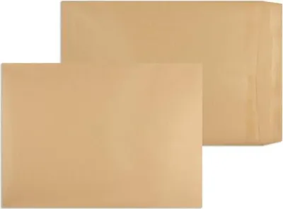 Produktbild von Versandtaschen 324x457mm (DIN C3) 115g/qm selbstklebend VE=125 Stück braun