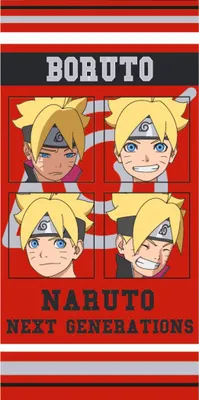 Zdjęcie produktu dla Ręcznik Boruto 70 x 140 cm