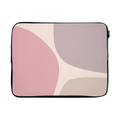 Produktbild von MuchoWow® Laptop Hülle 15 Zoll Gestaltung - Pastell - Minimalismus Laptoptasche - Laptoptasche - Sleeve - Rundum-Schutz