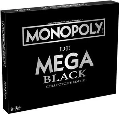 Produktbild von Monopoly De Mega Black Collector's Editie