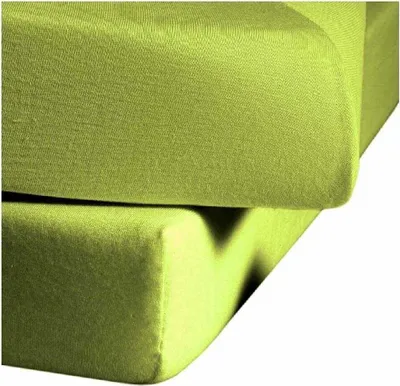 Produktbild von fleuresse Single Jersey Spannbettlaken Jenny C 100x220 cm Apfelgrün