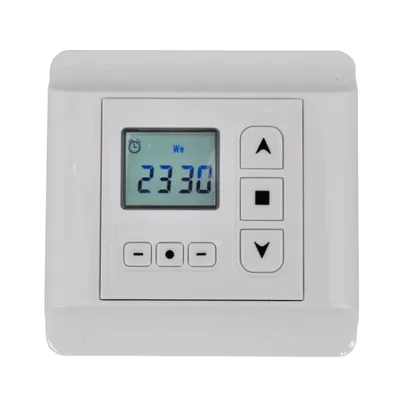 Image de vidaXL Contrôleur pour volets roulants à moteur rotatif avec minuterie programmable
