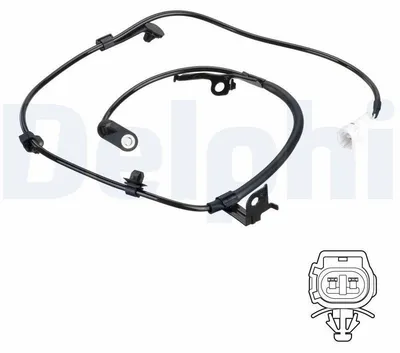Produktbild von DELPHI Sensor, Radgeschwindigkeit SS20807