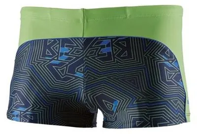 Produktbild von Beco Badehose Boxer-Stil für Herren, dunkelblau, mit Kordelzug und Innenfutter