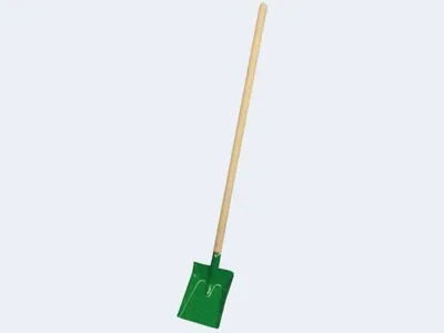 Produktbild von Schaufel 70cm Metall mit Holzstiel