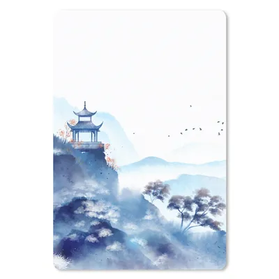 Produktbild von MuchoWow® Mauspad Mousepad Malerei - Ölfarbe - Natur 18x27 cm - Mousepads - Maus Mat - Pad - Mausunterlage