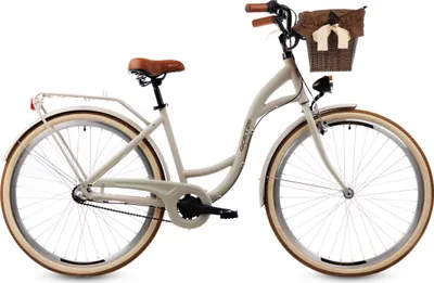 Zdjęcie produktu dla Rowe miejski Goetze Style 28 cali ALU 3-biegowy rower damski z koszykiem
