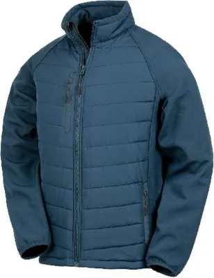 Produktbild von Result R237X | Herren Black Compass Softshell Jacket - Farbe: Navy/Navy - Größe: 3XL
