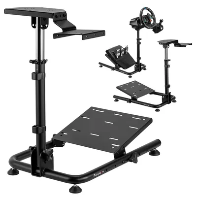 Produktbild von meester-group-sp.-z-o.o., Lenkradständer, für Logitech, Fanatec, Thrustmaster, faltbar, Speed 2.0, Stahl, einstellbar
