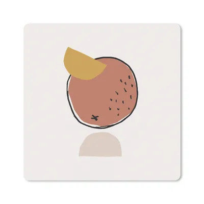 Produktbild von MuchoWow® Mauspad Mousepad Sommer - Kokosnuss - Weiß 30x30 cm - Mousepads - Maus Mat - Pad - Mausunterlage - Gaming