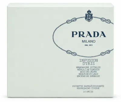 Produktbild von Prada Infusion D´iris Refreshing Tissue erfrischungstücher 10 Stück / Units