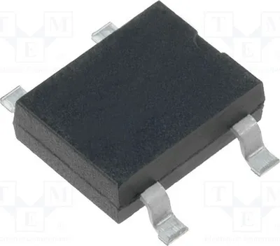 Zdjęcie produktu dla 5 x prostownik jednofazowy mostkowy Urmax: 250V, If: 0,8A, Ifsm: 40A, B125S, jednofazowy