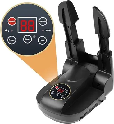 Produktbild von Elektrische Skischuhschneider mit Blowerheizung, Schneller Schuhschneider mit Timer für Stiefel und Handschuhe