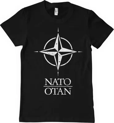 Produktbild von NATO Washed Logo T-Shirt - Large - Black