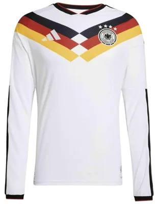 Produktbild von Adidas JM1336_195, Weiß, Trikot, Fußball, S, Langärmlig, Slim fit