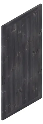 Produktbild von Einzeltor Osmo Schallschutzzaun Forsdal inkl. Drückergarnitur 98 x 205 cm grau kesseldruckimprägniert